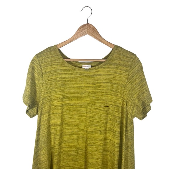 LuLaRoe Mustard Yellow Carly Size Large - Picture 4 of 8
